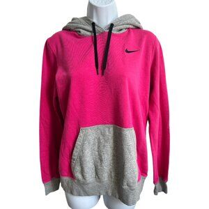 Women’s Nike Pink and Grey Hoodie